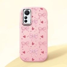 Ucuc Mi 12 Lite Uyumlu Darbe Emici Kamera Korumalı Pembe Silikon Kılıf