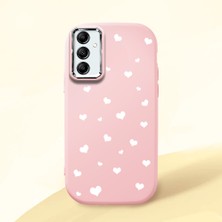 Ucuc Samsung Galaxy A14 4g/5g Uyumlu Darbe Emici Kamera Korumalı Pembe Silikon Kılıf