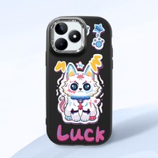 Ucuc Realme Note 50 Uyumlu Darbe Emici Kamera Korumalı Siyah Silikon Kılıf