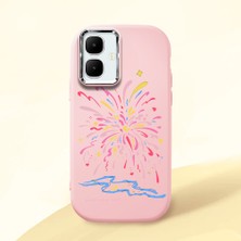 Ucuc Infinix Smart 10 Uyumlu Darbe Emici Kamera Korumalı Pembe Silikon Kılıf