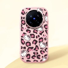 Ucuc Vivo X200 Pro Uyumlu Darbe Emici Kamera Korumalı Pembe Silikon Kılıf