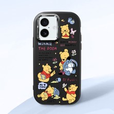 Ucuc iPhone 16 Uyumlu Darbe Emici Kamera Korumalı Siyah Silikon Kılıf