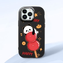 Ucuc iPhone 12/12 Pro Uyumlu Darbe Emici Kamera Korumalı Siyah Silikon Kılıf