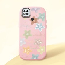 Ucuc Redmi 9C/10A Uyumlu Darbe Emici Kamera Korumalı Pembe Silikon Kılıf