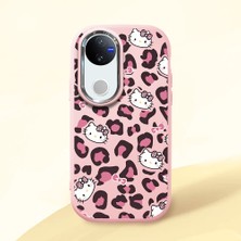 Ucuc Vivo V50 Uyumlu Darbe Emici Kamera Korumalı Pembe Silikon Kılıf