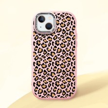 Ucuc iPhone 13/14 Uyumlu Darbe Emici Kamera Korumalı Pembe Silikon Kılıf