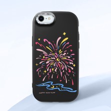 Ucuc iPhone 7/8/se 2020 2022 Uyumlu Darbe Emici Kamera Korumalı Siyah Silikon Kılıf