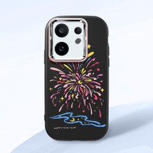 Ucuc Vivo X200 Fe Uyumlu Darbe Emici Kamera Korumalı Siyah Silikon Kılıf