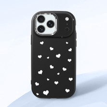 Ucuc iPhone 17 Pro Uyumlu Darbe Emici Kamera Korumalı Siyah Silikon Kılıf