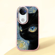 Ucuc Vivo V50 Uyumlu Darbe Emici Kamera Korumalı Pembe Silikon Kılıf