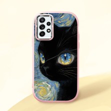 Ucuc Samsung Galaxy A52/A52S Uyumlu Darbe Emici Kamera Korumalı Pembe Silikon Kılıf