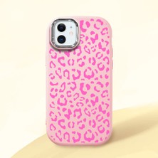 Ucuc iPhone 12 Mini Uyumlu Darbe Emici Kamera Korumalı Pembe Silikon Kılıf