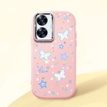 Ucuc Realme C55 Uyumlu Darbe Emici Kamera Korumalı Pembe Silikon Kılıf