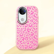 Ucuc Vivo V50 Uyumlu Darbe Emici Kamera Korumalı Pembe Silikon Kılıf