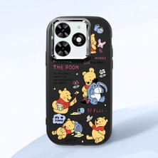 Ucuc Infinix Smart 8/8 Pro Uyumlu Darbe Emici Kamera Korumalı Siyah Silikon Kılıf