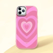 Ucuc iPhone 11 Pro Max Uyumlu Darbe Emici Kamera Korumalı Pembe Silikon Kılıf