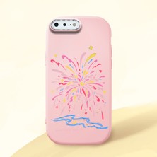 Ucuc iPhone 7 Plus/8 Plus Uyumlu Darbe Emici Kamera Korumalı Pembe Silikon Kılıf