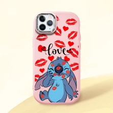 Ucuc iPhone 11 Pro Max Uyumlu Darbe Emici Kamera Korumalı Pembe Silikon Kılıf