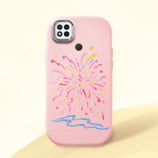 Ucuc Redmi 9C/10A Uyumlu Darbe Emici Kamera Korumalı Pembe Silikon Kılıf