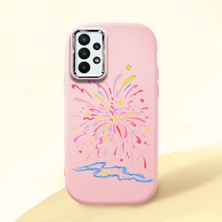 Ucuc Samsung Galaxy A23 4g/5g Uyumlu Darbe Emici Kamera Korumalı Pembe Silikon Kılıf