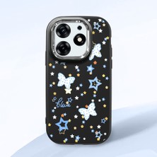 Ucuc Tecno Spark 10 Pro(Kı7) Uyumlu Darbe Emici Kamera Korumalı Siyah Silikon Kılıf