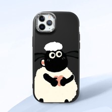 Ucuc iPhone 11 Pro Uyumlu Darbe Emici Kamera Korumalı Siyah Silikon Kılıf