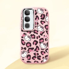Ucuc Vivo Y19S 4G/Y19S Pro Uyumlu Darbe Emici Kamera Korumalı Pembe Silikon Kılıf
