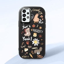 Ucuc Samsung Galaxy A73 Uyumlu Darbe Emici Kamera Korumalı Siyah Silikon Kılıf