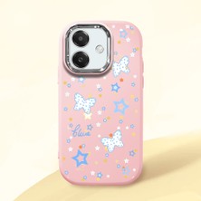 Ucuc Oppo A3/A3X 4g/5g Uyumlu Darbe Emici Kamera Korumalı Pembe Silikon Kılıf