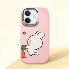 Ucuc Oppo A3/A3X 4g/5g Uyumlu Darbe Emici Kamera Korumalı Pembe Silikon Kılıf