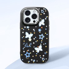 Ucuc iPhone 15 Pro Uyumlu Darbe Emici Kamera Korumalı Siyah Silikon Kılıf