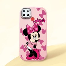 Ucuc Realme C25/C25S Uyumlu Darbe Emici Kamera Korumalı Pembe Silikon Kılıf