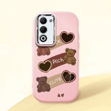 Ucuc Oppo A5 4g/5g Uyumlu Darbe Emici Kamera Korumalı Pembe Silikon Kılıf