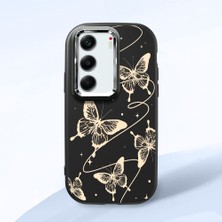 Ucuc Tecno Camon 40(Cm5) Uyumlu Darbe Emici Kamera Korumalı Siyah Silikon Kılıf