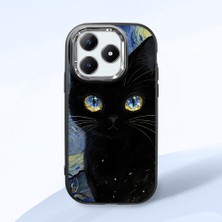 Ucuc Realme C63 4G/C61 Uyumlu Darbe Emici Kamera Korumalı Siyah Silikon Kılıf