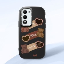 Ucuc Oppo A5 4g/5g Uyumlu Darbe Emici Kamera Korumalı Siyah Silikon Kılıf