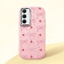 Ucuc Samsung Galaxy A35 Uyumlu Darbe Emici Kamera Korumalı Pembe Silikon Kılıf