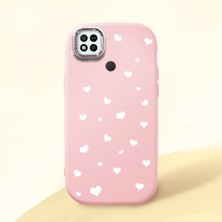 Ucuc Redmi 9C/10A Uyumlu Darbe Emici Kamera Korumalı Pembe Silikon Kılıf