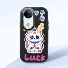 Ucuc Vivo V50 Uyumlu Darbe Emici Kamera Korumalı Siyah Silikon Kılıf