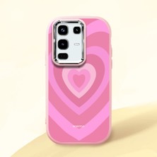 Ucuc Infinix Note 50/note 50 Pro Uyumlu Darbe Emici Kamera Korumalı Pembe Silikon Kılıf