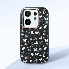 Ucuc Vivo X200 Fe Uyumlu Darbe Emici Kamera Korumalı Siyah Silikon Kılıf