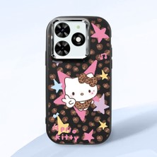 Ucuc Infinix Smart 8/8 Pro Uyumlu Darbe Emici Kamera Korumalı Siyah Silikon Kılıf