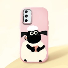 Ucuc Samsung Galaxy S20 Fe 4g/5g Uyumlu Darbe Emici Kamera Korumalı Pembe Silikon Kılıf