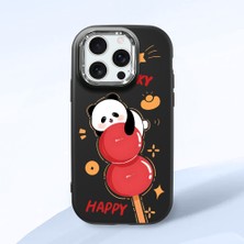 Ucuc iPhone 16 Pro Uyumlu Darbe Emici Kamera Korumalı Siyah Silikon Kılıf