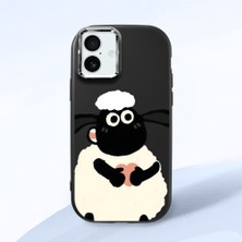 Ucuc iPhone 16 Plus Uyumlu Darbe Emici Kamera Korumalı Siyah Silikon Kılıf