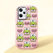 Ucuc Redmi Note 12 Pro 5g Uyumlu Darbe Emici Kamera Korumalı Pembe Silikon Kılıf