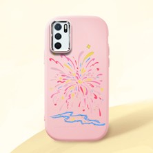 Ucuc Oppo A16/A16S Uyumlu Darbe Emici Kamera Korumalı Pembe Silikon Kılıf