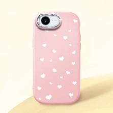 Ucuc iPhone 16E Uyumlu Darbe Emici Kamera Korumalı Pembe Silikon Kılıf