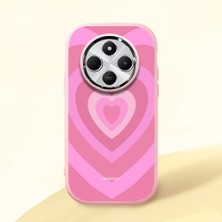 Ucuc Redmi 14C 4g/5g Uyumlu Darbe Emici Kamera Korumalı Pembe Silikon Kılıf