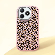 Ucuc Realme C63 4G/C61 Uyumlu Darbe Emici Kamera Korumalı Pembe Silikon Kılıf
